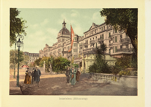 Die Reise von Zermatt und dem Matterhorn nach Interlaken muss ihm endlos erschienen sein.